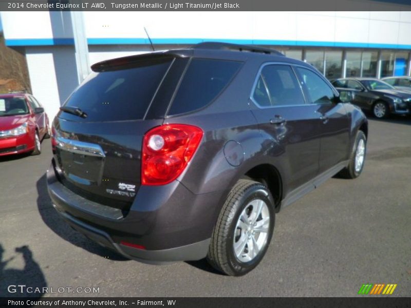 Tungsten Metallic / Light Titanium/Jet Black 2014 Chevrolet Equinox LT AWD