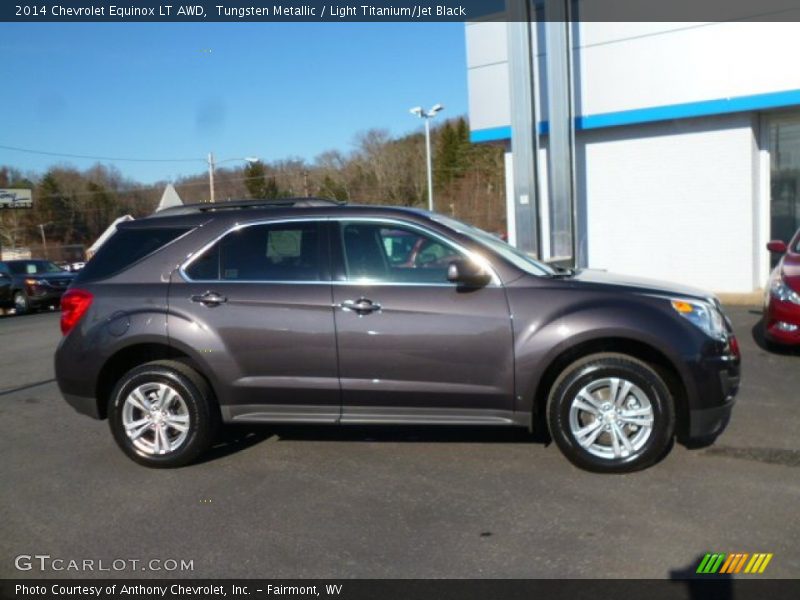 Tungsten Metallic / Light Titanium/Jet Black 2014 Chevrolet Equinox LT AWD
