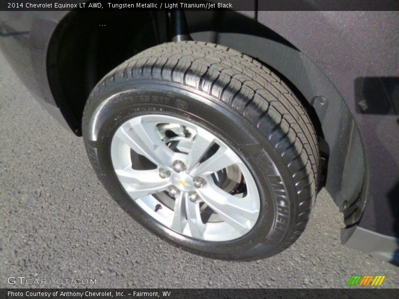 Tungsten Metallic / Light Titanium/Jet Black 2014 Chevrolet Equinox LT AWD