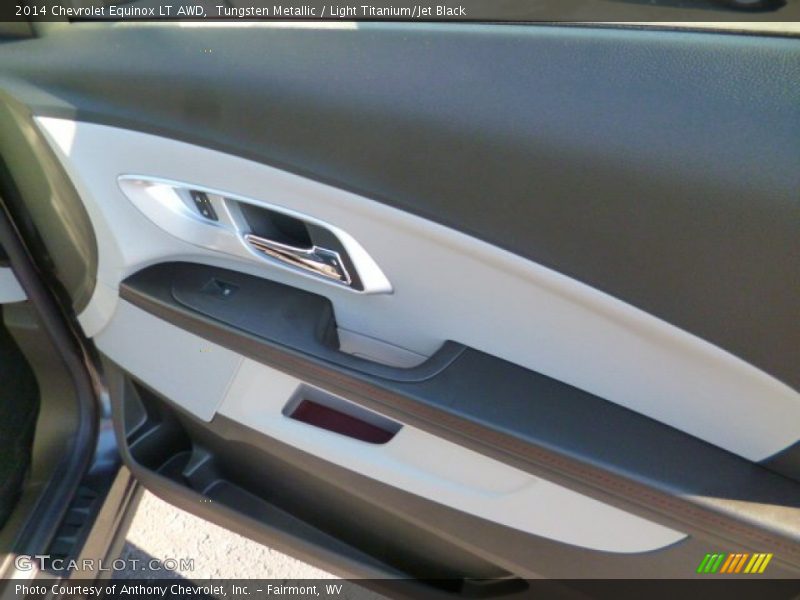 Tungsten Metallic / Light Titanium/Jet Black 2014 Chevrolet Equinox LT AWD