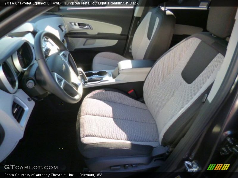 Tungsten Metallic / Light Titanium/Jet Black 2014 Chevrolet Equinox LT AWD