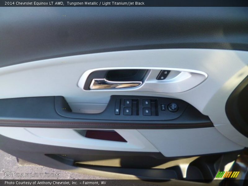 Tungsten Metallic / Light Titanium/Jet Black 2014 Chevrolet Equinox LT AWD