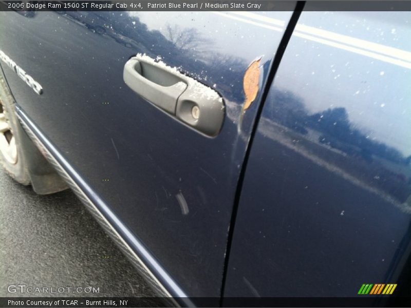 Patriot Blue Pearl / Medium Slate Gray 2006 Dodge Ram 1500 ST Regular Cab 4x4