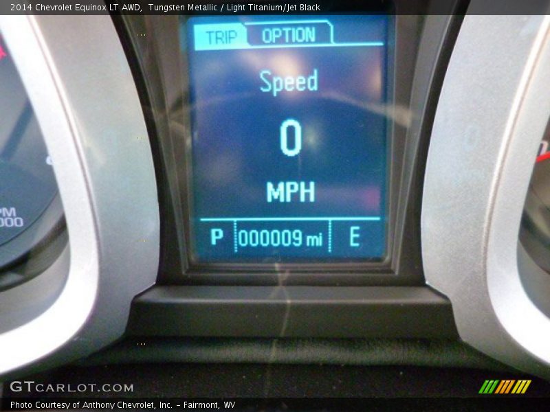 Tungsten Metallic / Light Titanium/Jet Black 2014 Chevrolet Equinox LT AWD