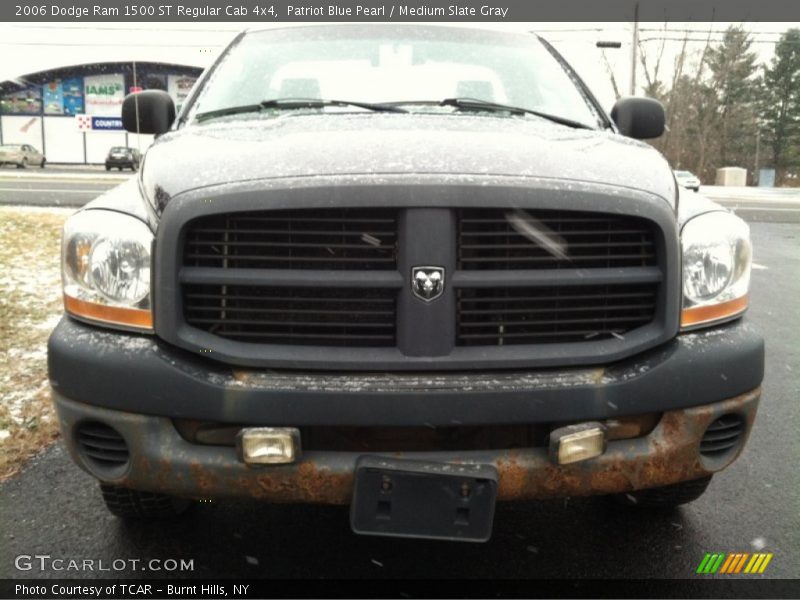 Patriot Blue Pearl / Medium Slate Gray 2006 Dodge Ram 1500 ST Regular Cab 4x4