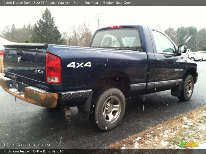 Patriot Blue Pearl / Medium Slate Gray 2006 Dodge Ram 1500 ST Regular Cab 4x4
