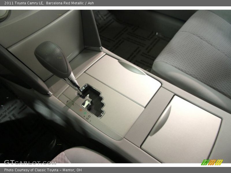 Barcelona Red Metallic / Ash 2011 Toyota Camry LE
