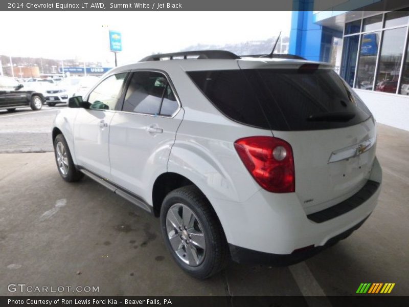 Summit White / Jet Black 2014 Chevrolet Equinox LT AWD
