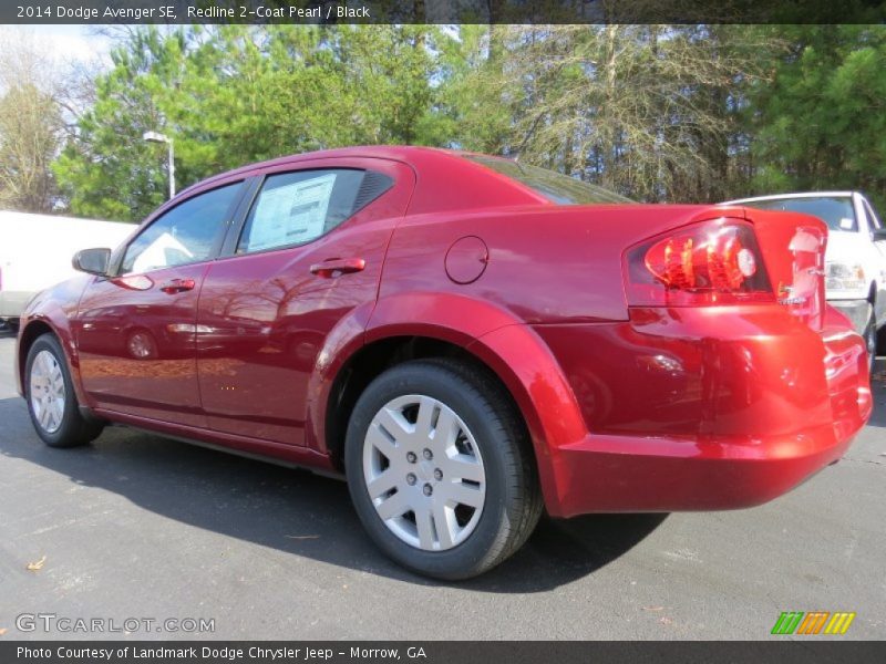 Redline 2-Coat Pearl / Black 2014 Dodge Avenger SE