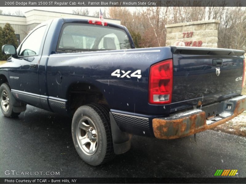 Patriot Blue Pearl / Medium Slate Gray 2006 Dodge Ram 1500 ST Regular Cab 4x4
