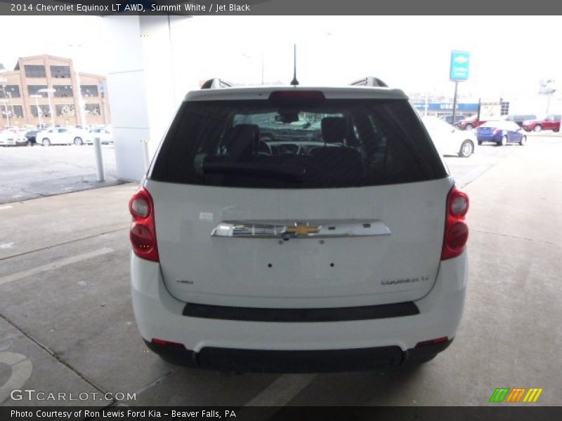 Summit White / Jet Black 2014 Chevrolet Equinox LT AWD