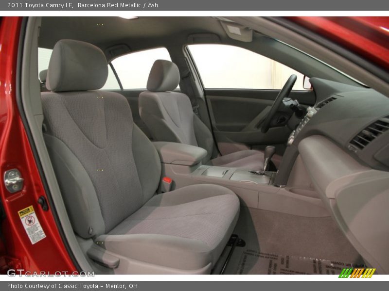 Barcelona Red Metallic / Ash 2011 Toyota Camry LE