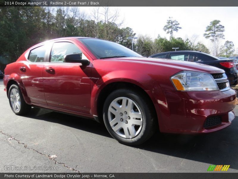 Redline 2-Coat Pearl / Black 2014 Dodge Avenger SE