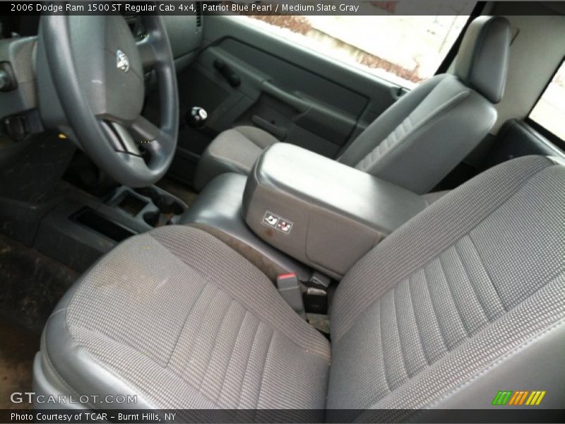 Patriot Blue Pearl / Medium Slate Gray 2006 Dodge Ram 1500 ST Regular Cab 4x4