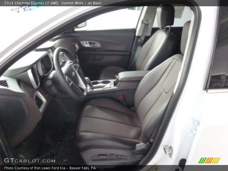 Summit White / Jet Black 2014 Chevrolet Equinox LT AWD