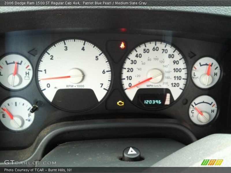 Patriot Blue Pearl / Medium Slate Gray 2006 Dodge Ram 1500 ST Regular Cab 4x4