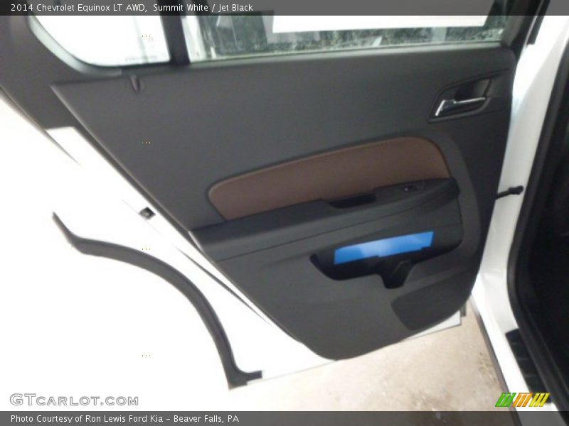 Summit White / Jet Black 2014 Chevrolet Equinox LT AWD