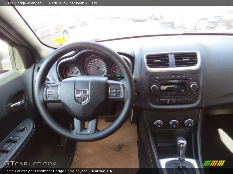 Redline 2-Coat Pearl / Black 2014 Dodge Avenger SE