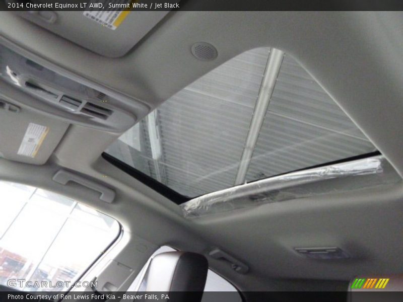 Summit White / Jet Black 2014 Chevrolet Equinox LT AWD