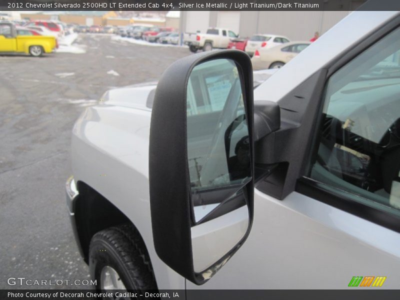 Silver Ice Metallic / Light Titanium/Dark Titanium 2012 Chevrolet Silverado 2500HD LT Extended Cab 4x4