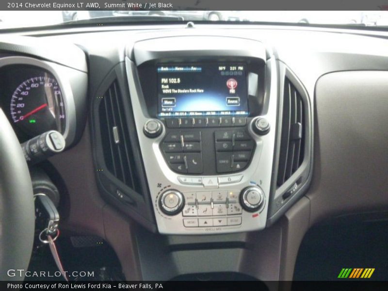 Summit White / Jet Black 2014 Chevrolet Equinox LT AWD