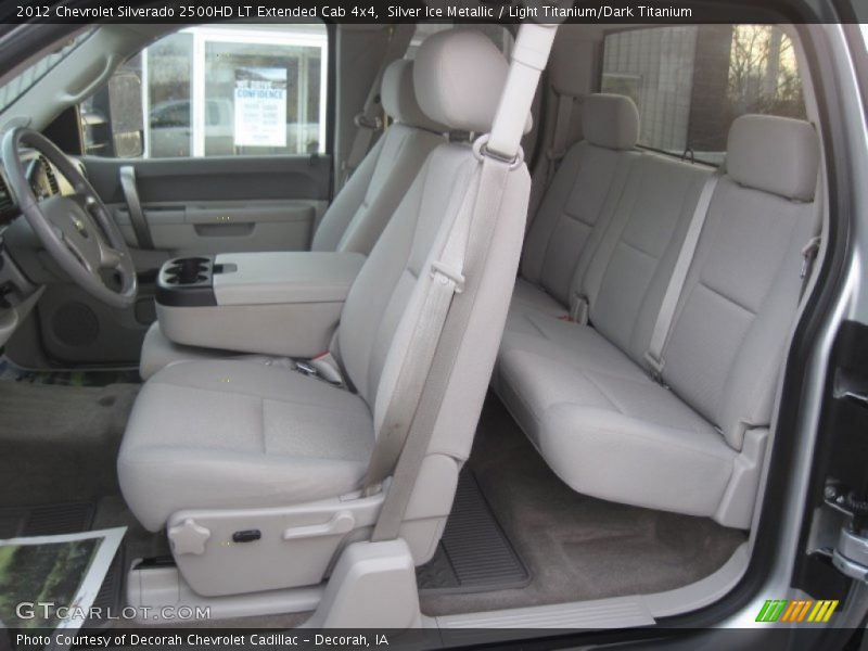 Silver Ice Metallic / Light Titanium/Dark Titanium 2012 Chevrolet Silverado 2500HD LT Extended Cab 4x4
