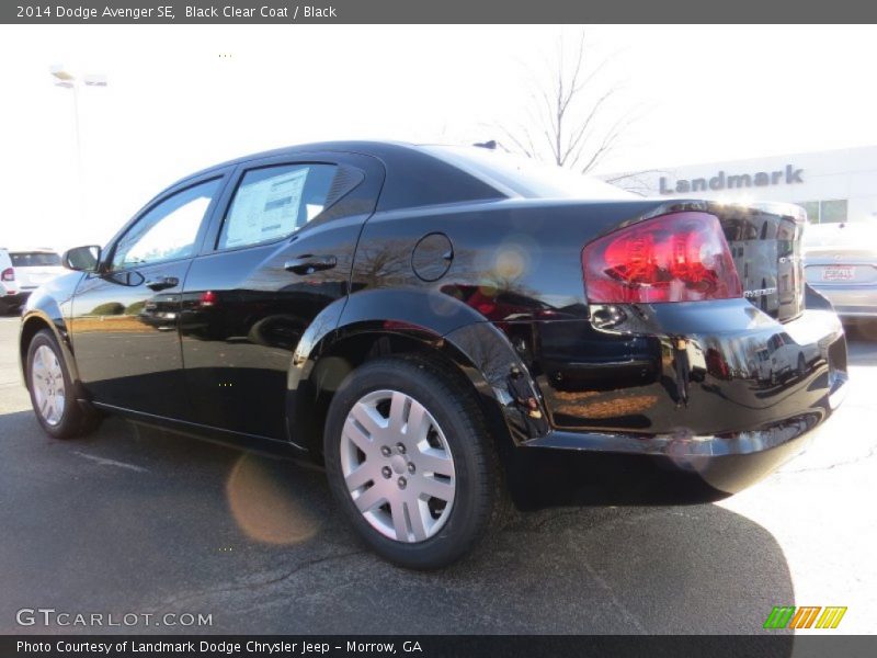Black Clear Coat / Black 2014 Dodge Avenger SE