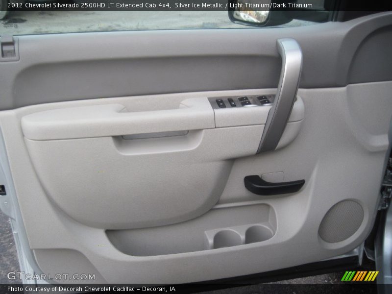 Silver Ice Metallic / Light Titanium/Dark Titanium 2012 Chevrolet Silverado 2500HD LT Extended Cab 4x4