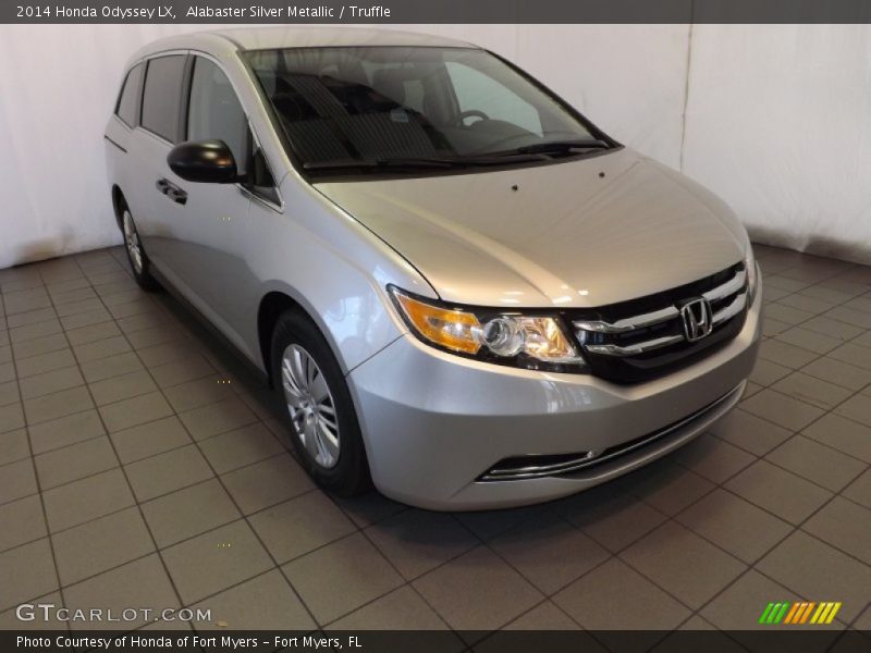 Alabaster Silver Metallic / Truffle 2014 Honda Odyssey LX
