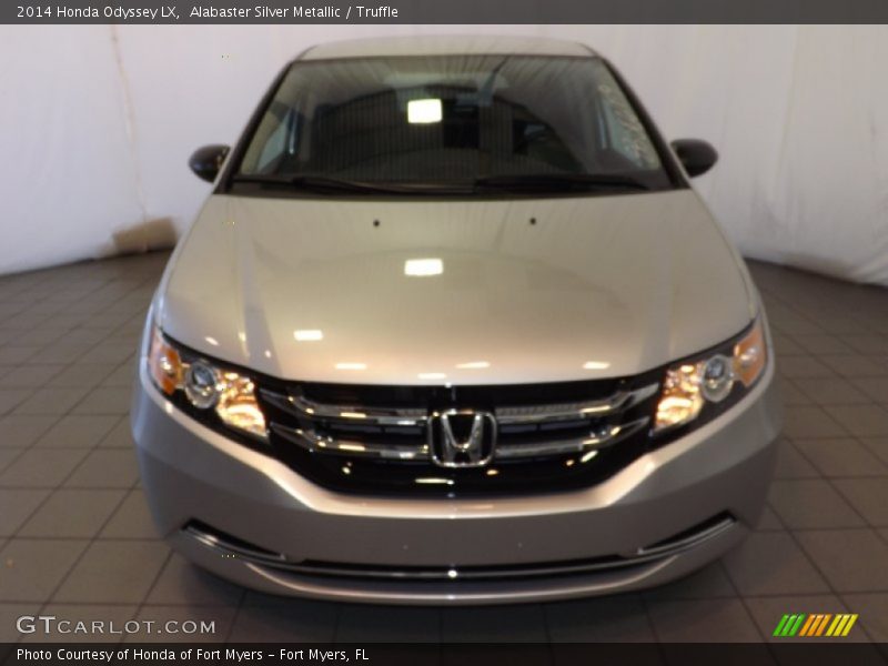 Alabaster Silver Metallic / Truffle 2014 Honda Odyssey LX