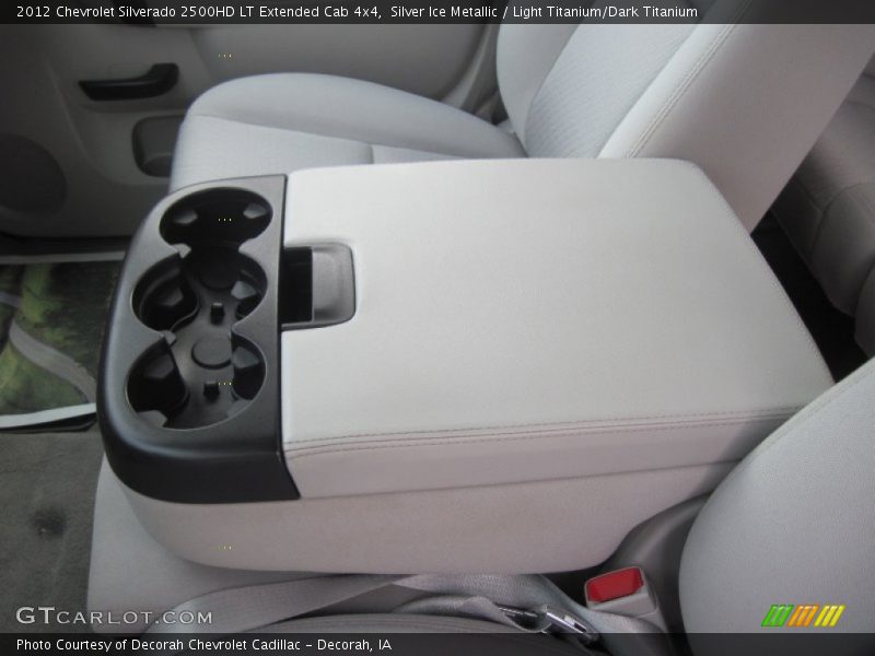 Silver Ice Metallic / Light Titanium/Dark Titanium 2012 Chevrolet Silverado 2500HD LT Extended Cab 4x4