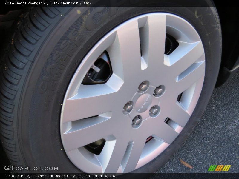 Black Clear Coat / Black 2014 Dodge Avenger SE