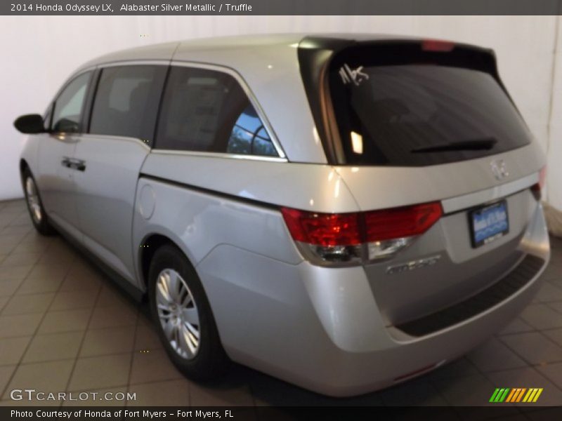 Alabaster Silver Metallic / Truffle 2014 Honda Odyssey LX