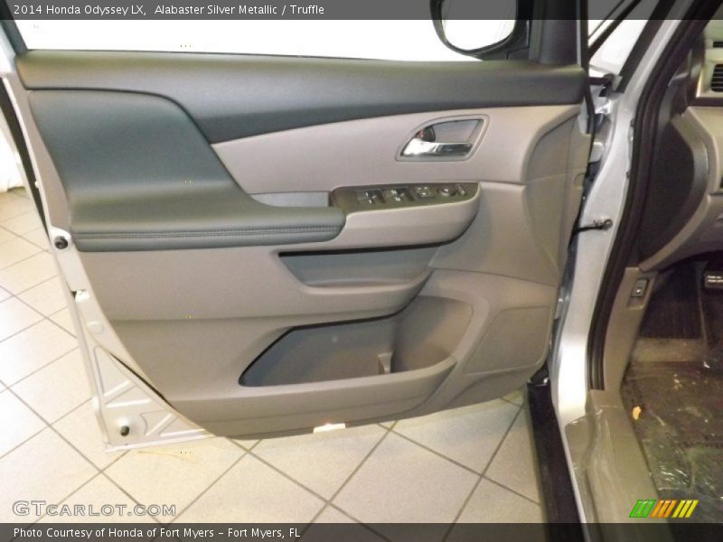 Alabaster Silver Metallic / Truffle 2014 Honda Odyssey LX