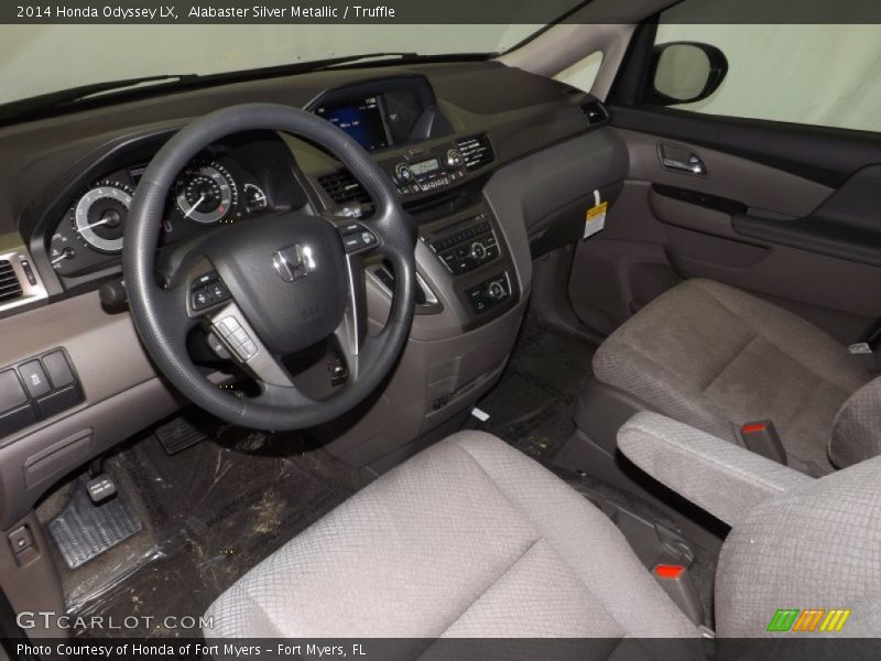 Alabaster Silver Metallic / Truffle 2014 Honda Odyssey LX