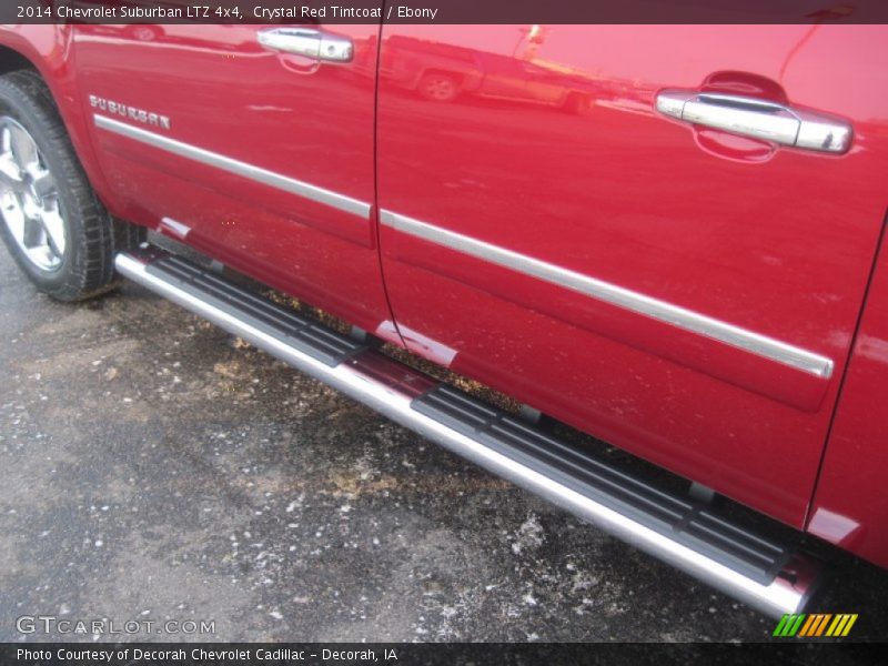 Crystal Red Tintcoat / Ebony 2014 Chevrolet Suburban LTZ 4x4