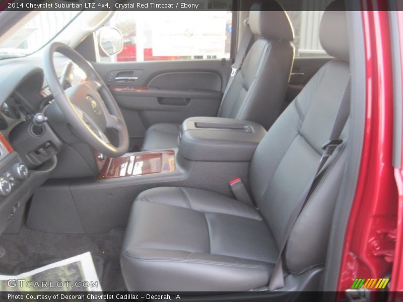 Crystal Red Tintcoat / Ebony 2014 Chevrolet Suburban LTZ 4x4