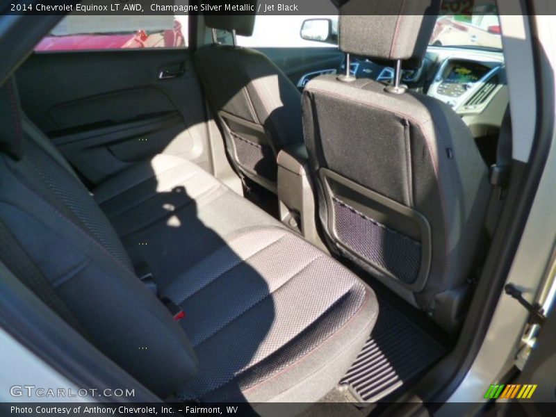 Champagne Silver Metallic / Jet Black 2014 Chevrolet Equinox LT AWD