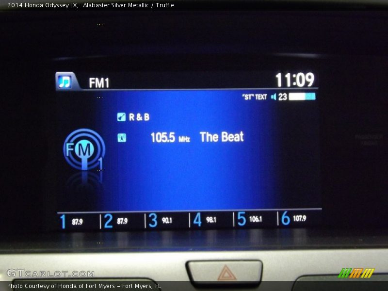 Alabaster Silver Metallic / Truffle 2014 Honda Odyssey LX