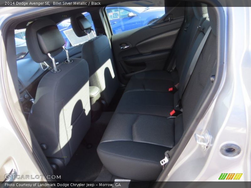 Billet Silver Metallic / Black 2014 Dodge Avenger SE