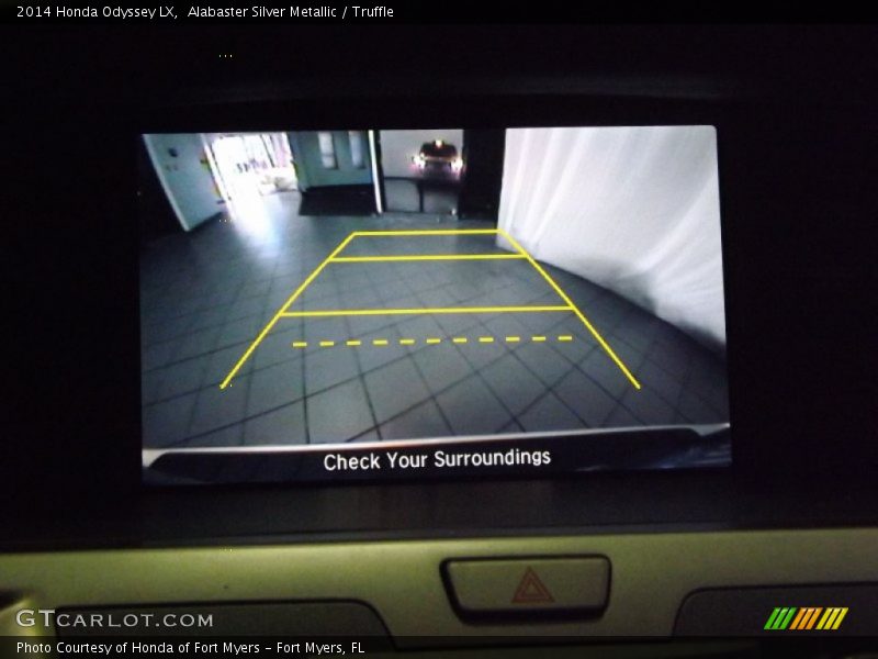 Alabaster Silver Metallic / Truffle 2014 Honda Odyssey LX
