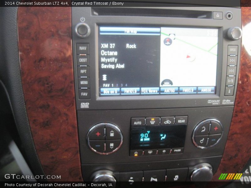 Crystal Red Tintcoat / Ebony 2014 Chevrolet Suburban LTZ 4x4