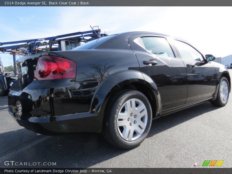 Black Clear Coat / Black 2014 Dodge Avenger SE