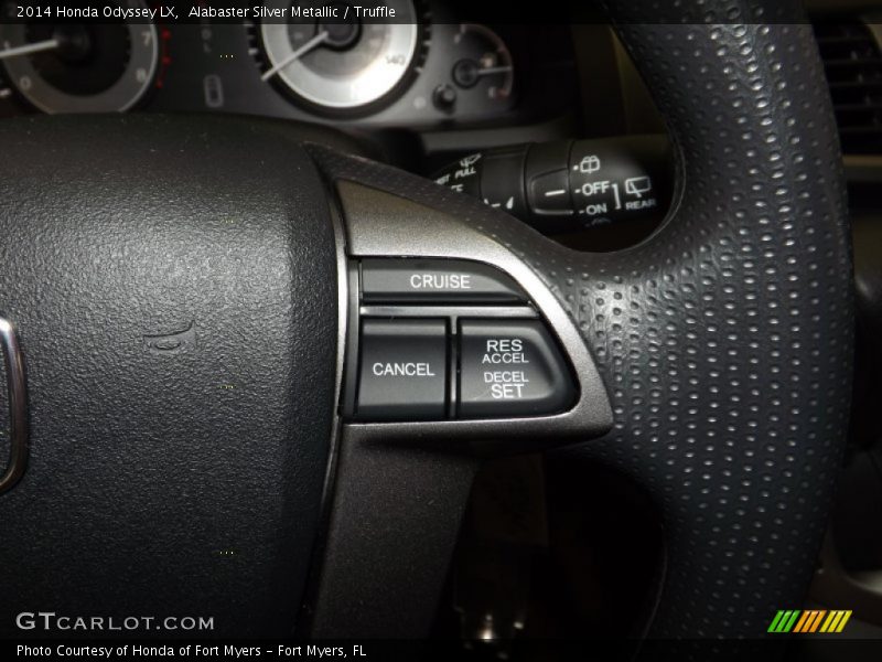Alabaster Silver Metallic / Truffle 2014 Honda Odyssey LX