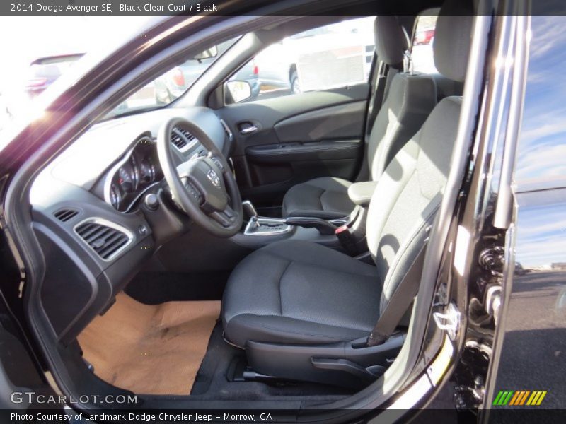 Black Clear Coat / Black 2014 Dodge Avenger SE