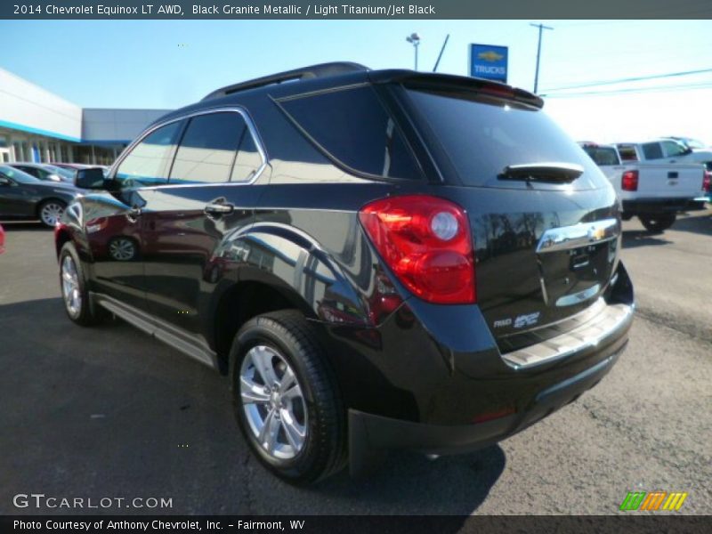 Black Granite Metallic / Light Titanium/Jet Black 2014 Chevrolet Equinox LT AWD