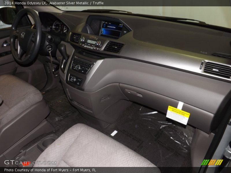 Alabaster Silver Metallic / Truffle 2014 Honda Odyssey LX