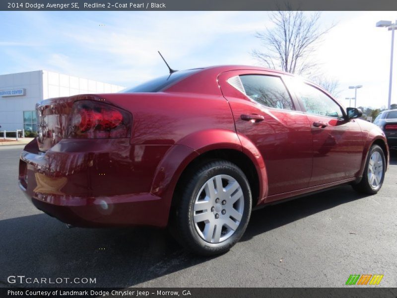 Redline 2-Coat Pearl / Black 2014 Dodge Avenger SE