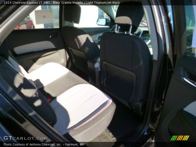 Black Granite Metallic / Light Titanium/Jet Black 2014 Chevrolet Equinox LT AWD