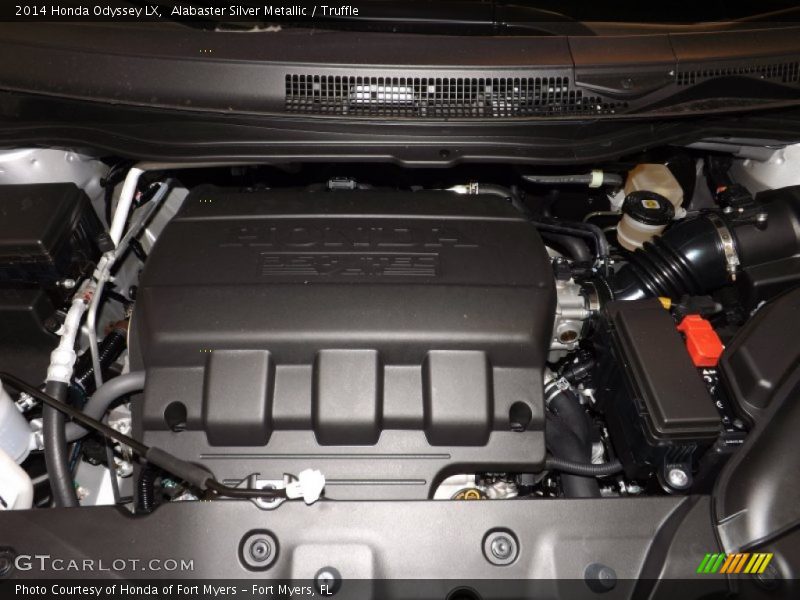 Alabaster Silver Metallic / Truffle 2014 Honda Odyssey LX